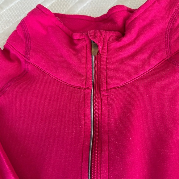 Nike Dri Fit Pink Long Sleeve Athletic Top - Picture 2 of 8